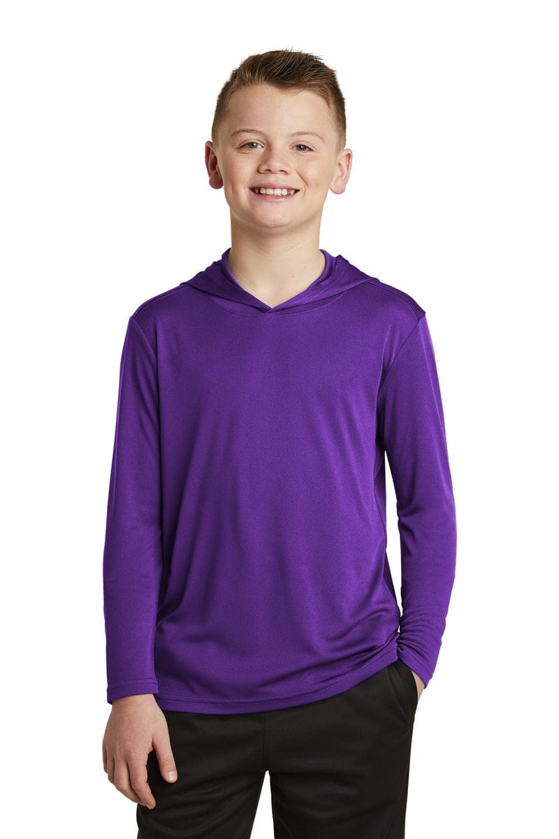 Sport-Tek T-Shirts Sport-Tek YST358: Youth Hooded Shirt