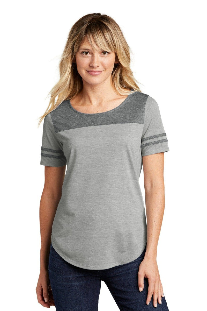 Sport-Tek T-Shirts XS / Dark Grey Heather/ Light Grey Heather Sport-Tek LST403: Ladies Sport Tee