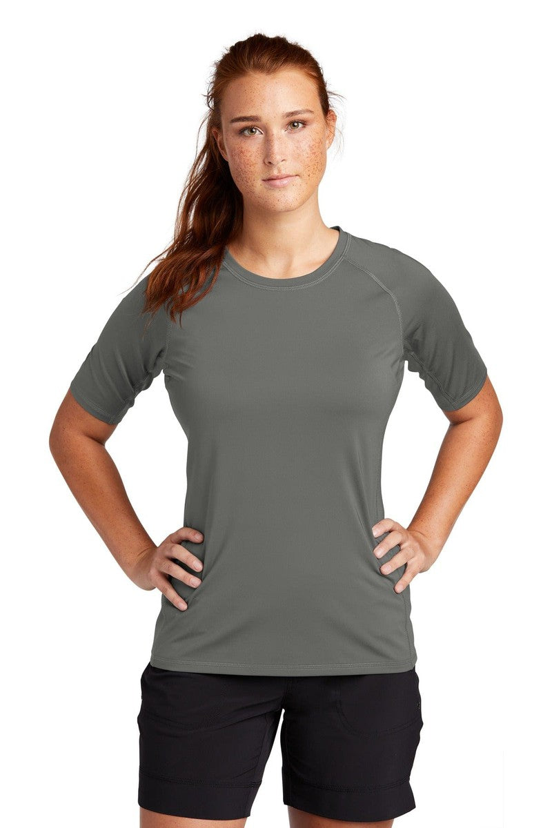 Sport-Tek T-Shirts XS / Dark Smoke Grey Sport-Tek LST470: Ladies Rashguard Tee. LST470