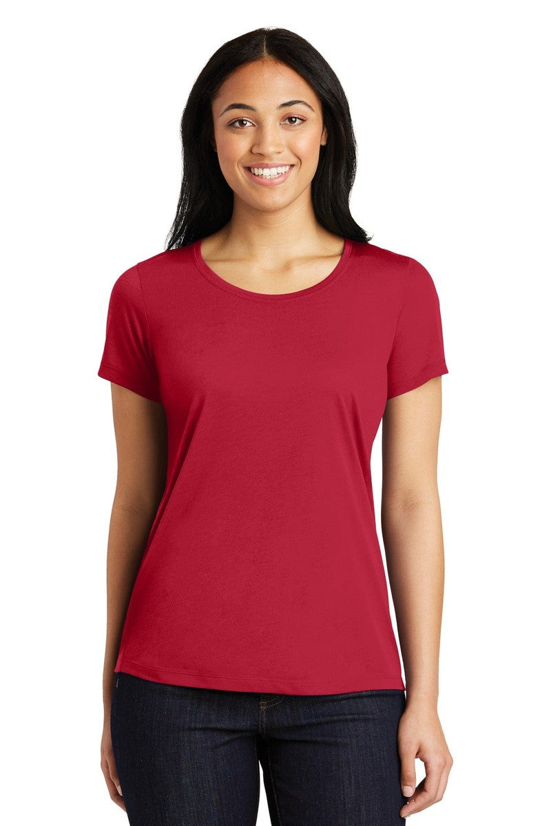 Sport-Tek T-Shirts XS / Deep Red Sport-Tek LST450: Ladies Scoop Neck Tee