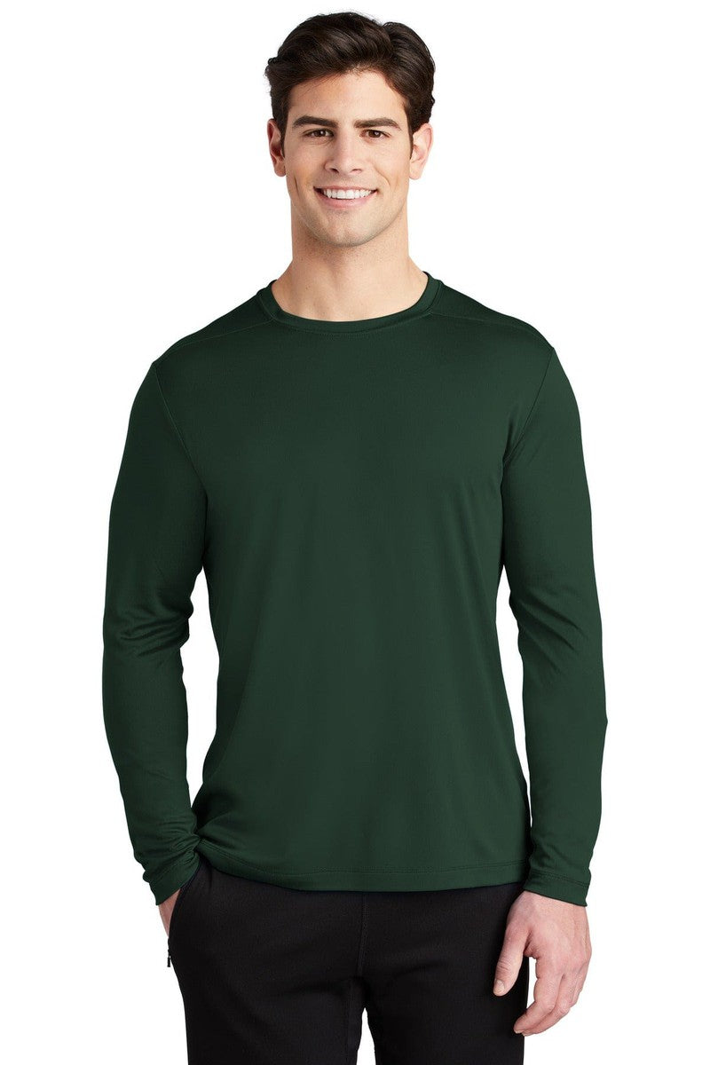 Sport-Tek T-Shirts XS / Forest Green Sport-Tek ST420LS: Posi-UV Pro Long Sleeve Tee