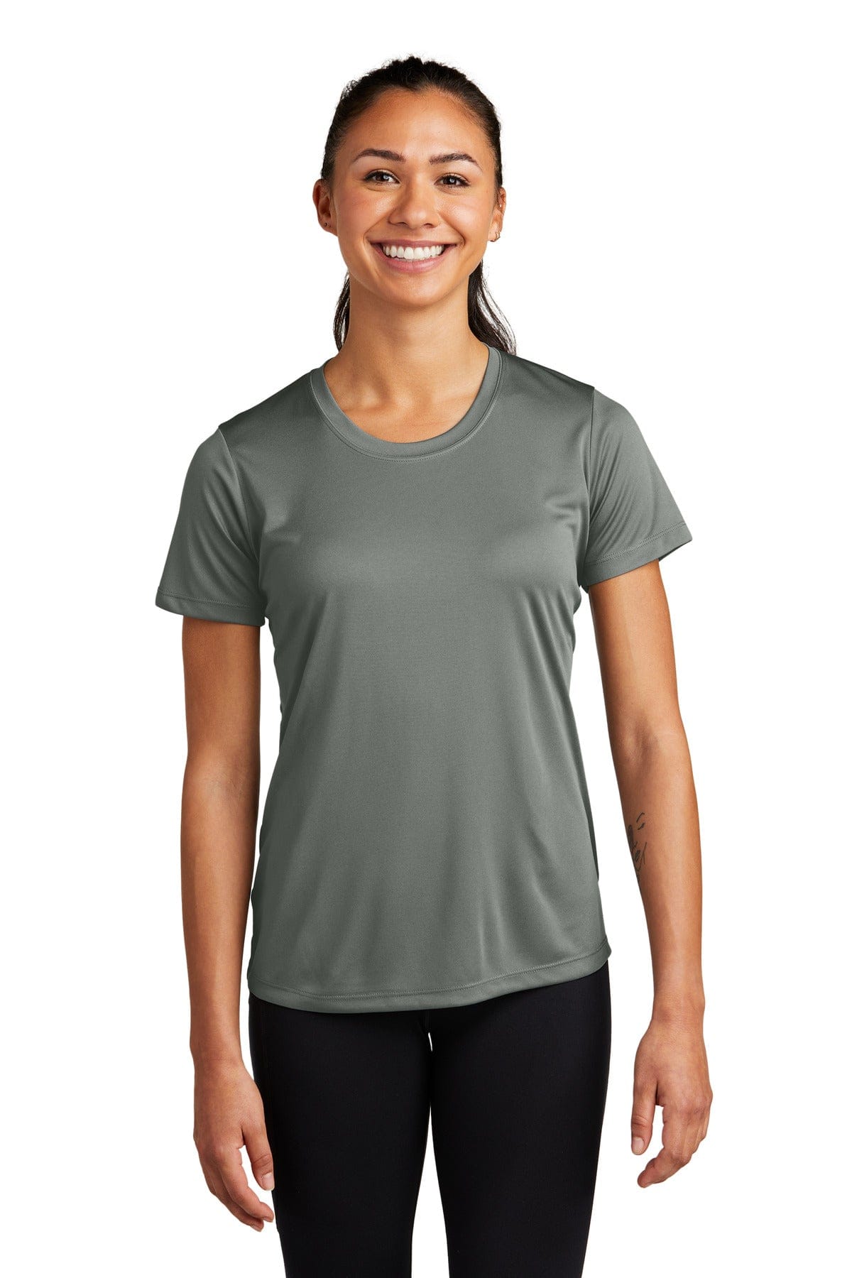 Sport-Tek T-Shirts XS / Grey Concrete Sport-Tek LST350: Ladies PosiCharge Competitor Tee