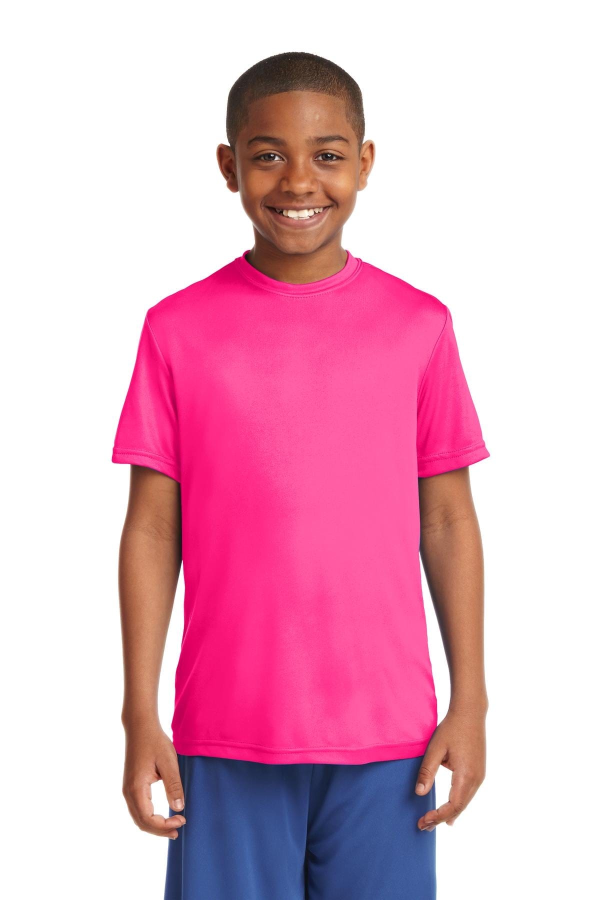 Sport-Tek T-Shirts XS / Neon Pink Sport-Tek YST350: Youth PosiCharge Competitor Tee.
