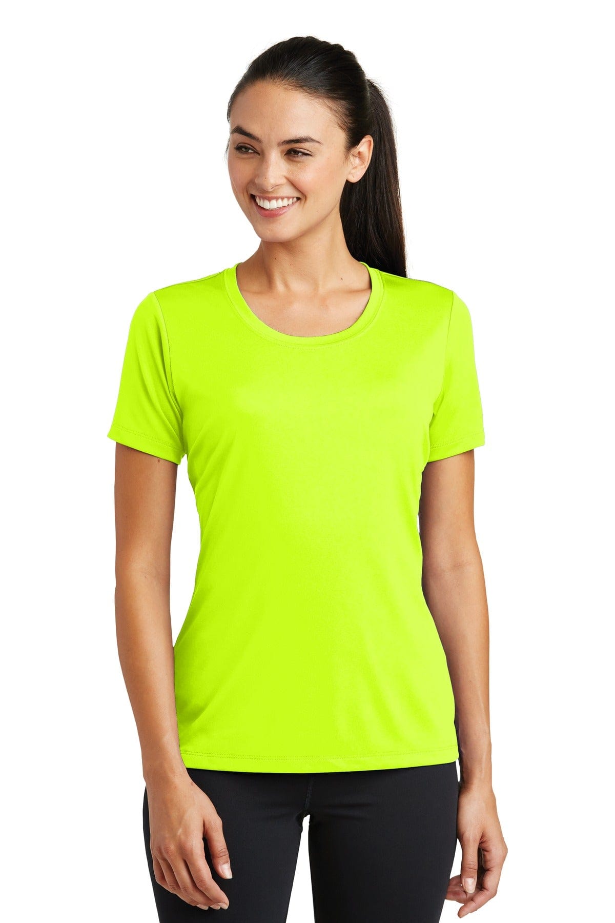 Sport-Tek T-Shirts XS / Neon Yellow DISCONTINUED  Sport-Tek ®  Ladies PosiCharge ®  Tough Tee ™ . LST320