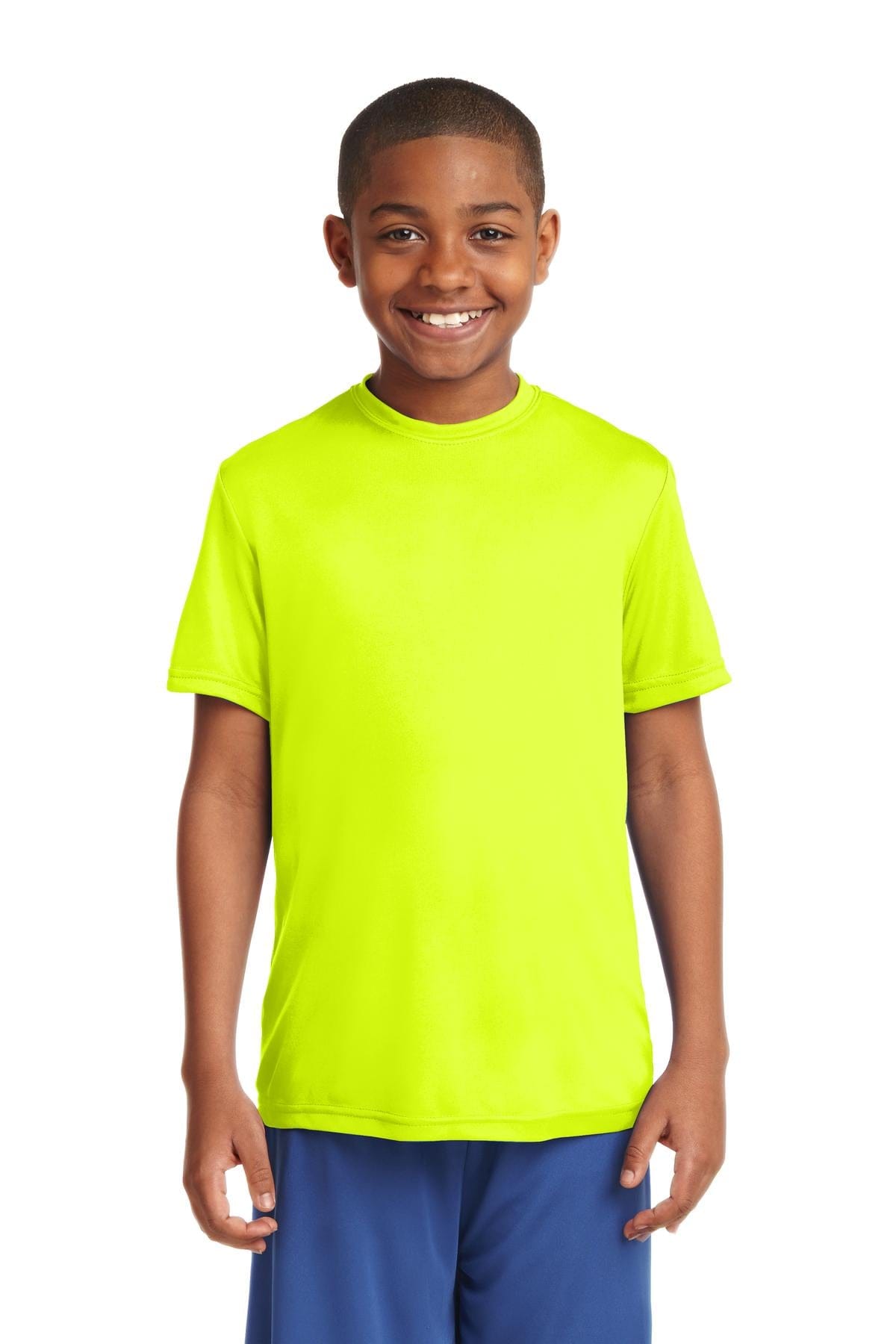 Sport-Tek T-Shirts XS / Neon Yellow Sport-Tek YST350: Youth PosiCharge Competitor Tee.