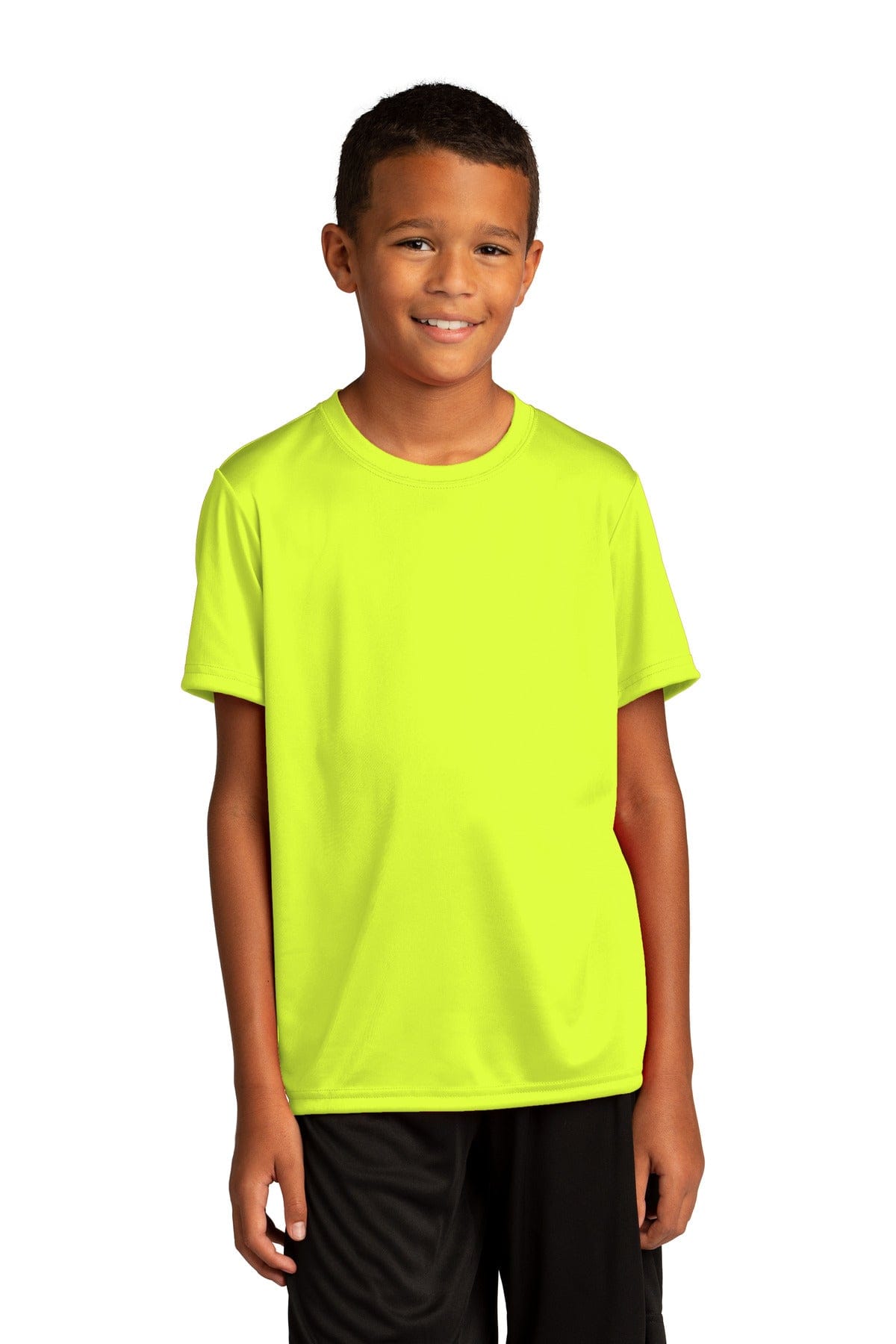 Sport-Tek T-Shirts XS / Neon Yellow Sport-Tek YST720: Youth PosiCharge Re-Compete Tee