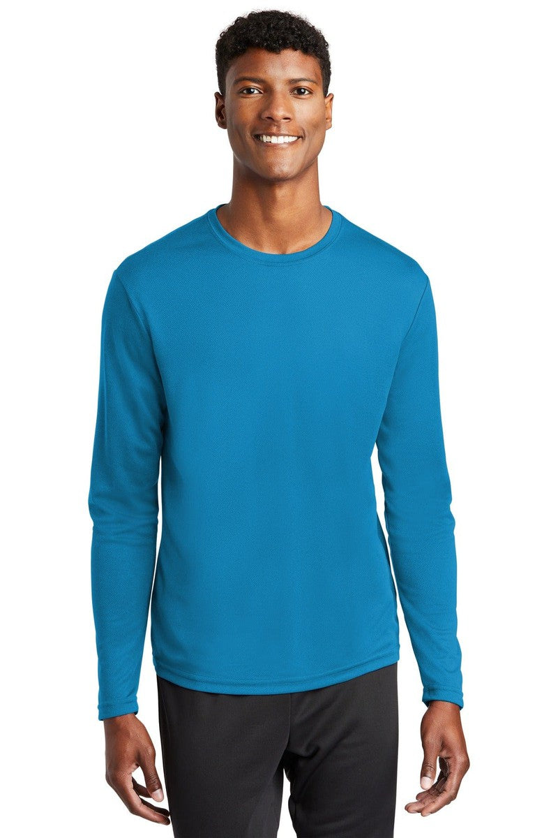 Sport-Tek T-Shirts XS / Pond Blue Sport-Tek ST340LS PosiCharge RacerMesh Long Sleeve Tee