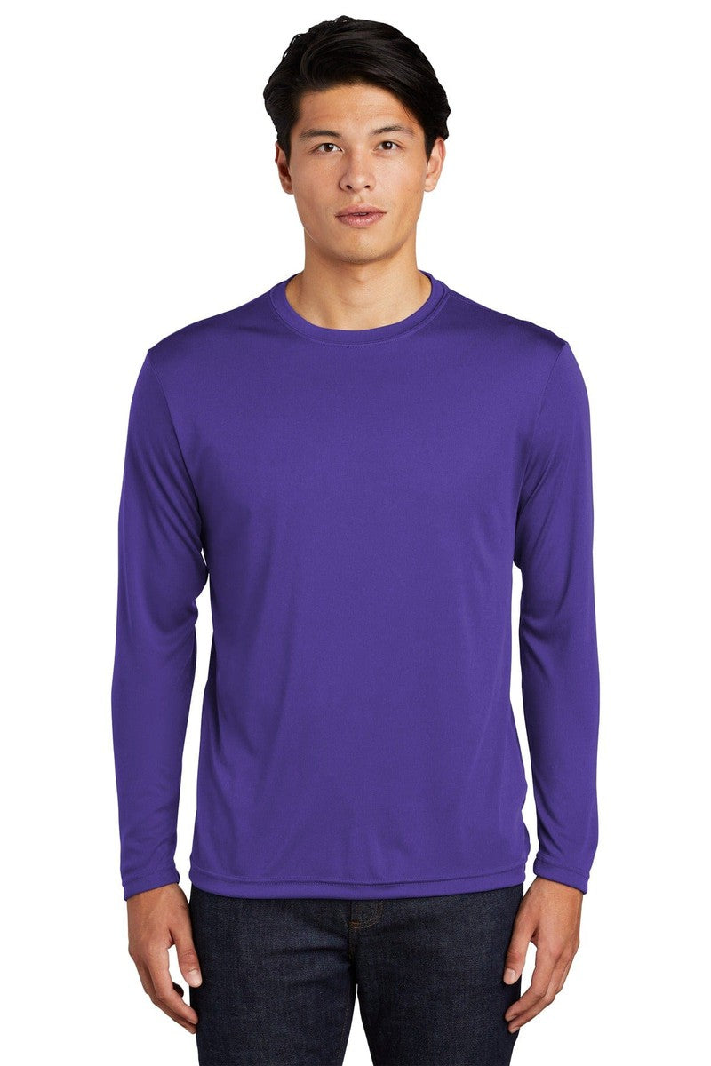 Sport-Tek T-Shirts XS / Purple Sport-Tek ST350LS: Long Sleeve PosiCharge® Competitor Tee