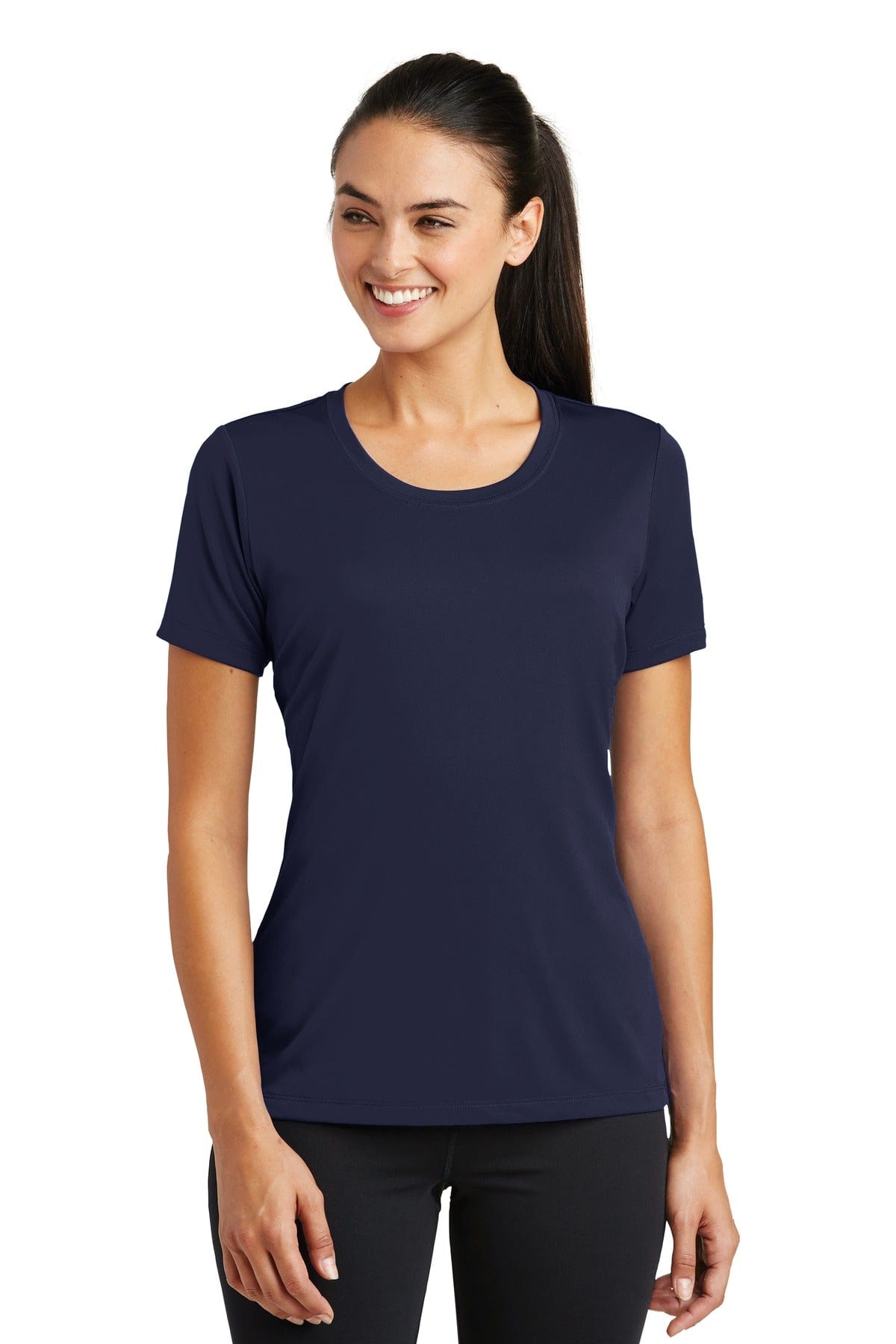 Sport-Tek T-Shirts XS / True Navy DISCONTINUED Sport-Tek Ladies PosiCharge Tough Tee | LST320