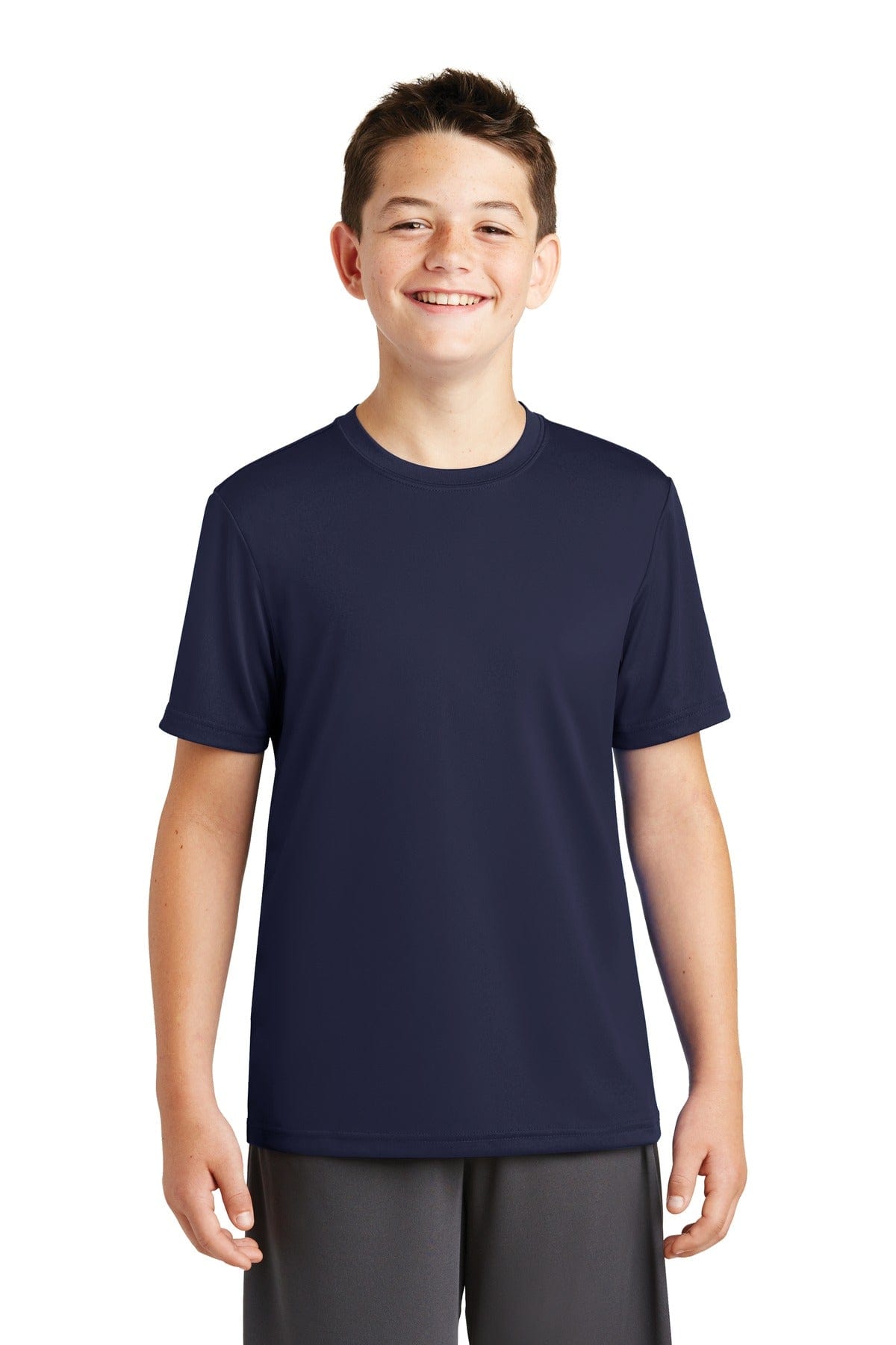 Sport-Tek T-Shirts XS / True Navy DISCONTINUED  Sport-Tek ®  Youth PosiCharge ®  Tough Tee ™ . YST320