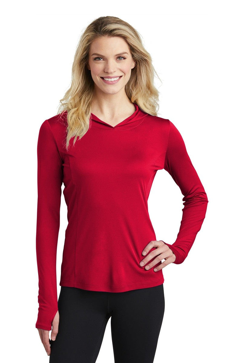 Sport-Tek T-Shirts XS / True Red Sport-Tek LST358: Ladies Hoodie