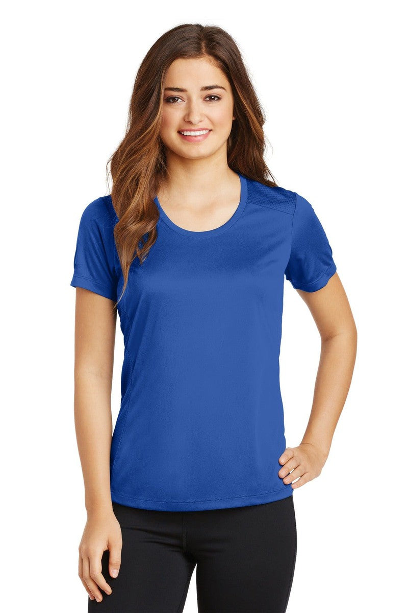 Sport-Tek T-Shirts XS / True Royal Sport-Tek LST380: Ladies PosiCharge Elevate Scoop Neck Tee