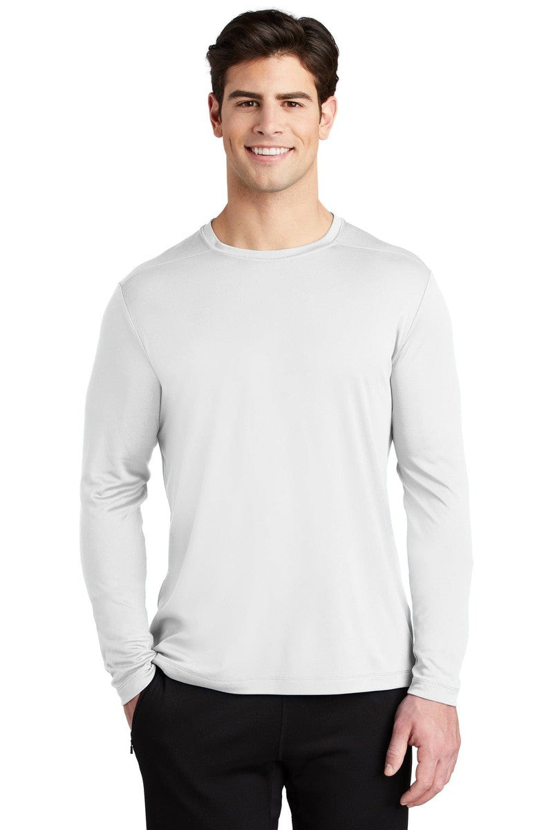 Sport-Tek T-Shirts XS / White Sport-Tek ST420LS: Posi-UV Pro Long Sleeve Tee