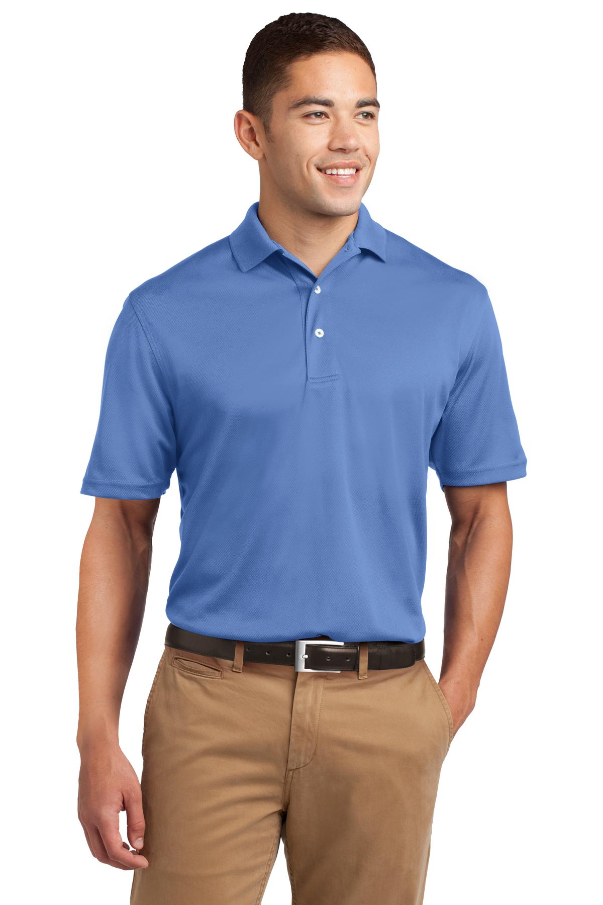 Sport-Tek Tall LT / Blueberry Sport-Tek TK469: Tall Dri-Mesh Polo