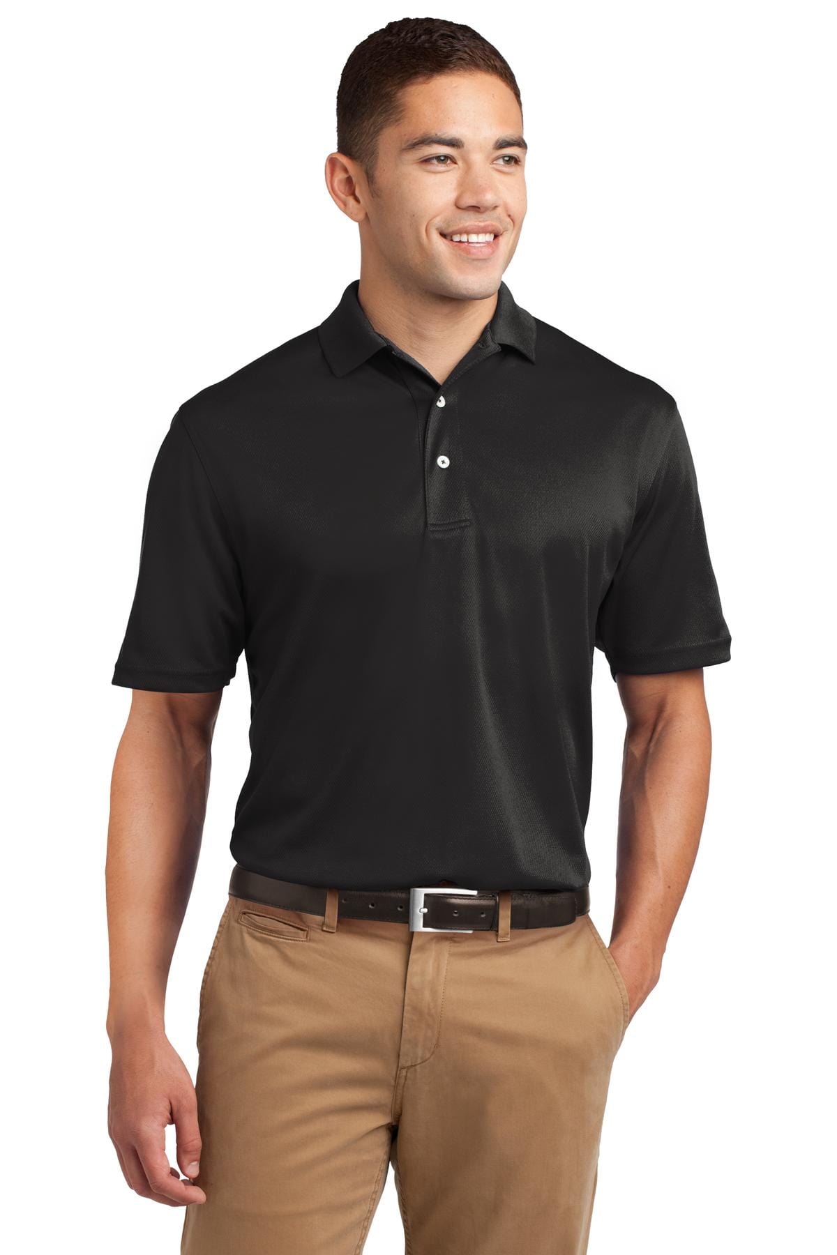 Sport-Tek Tall Sport-Tek TK469: Tall Dri-Mesh Polo