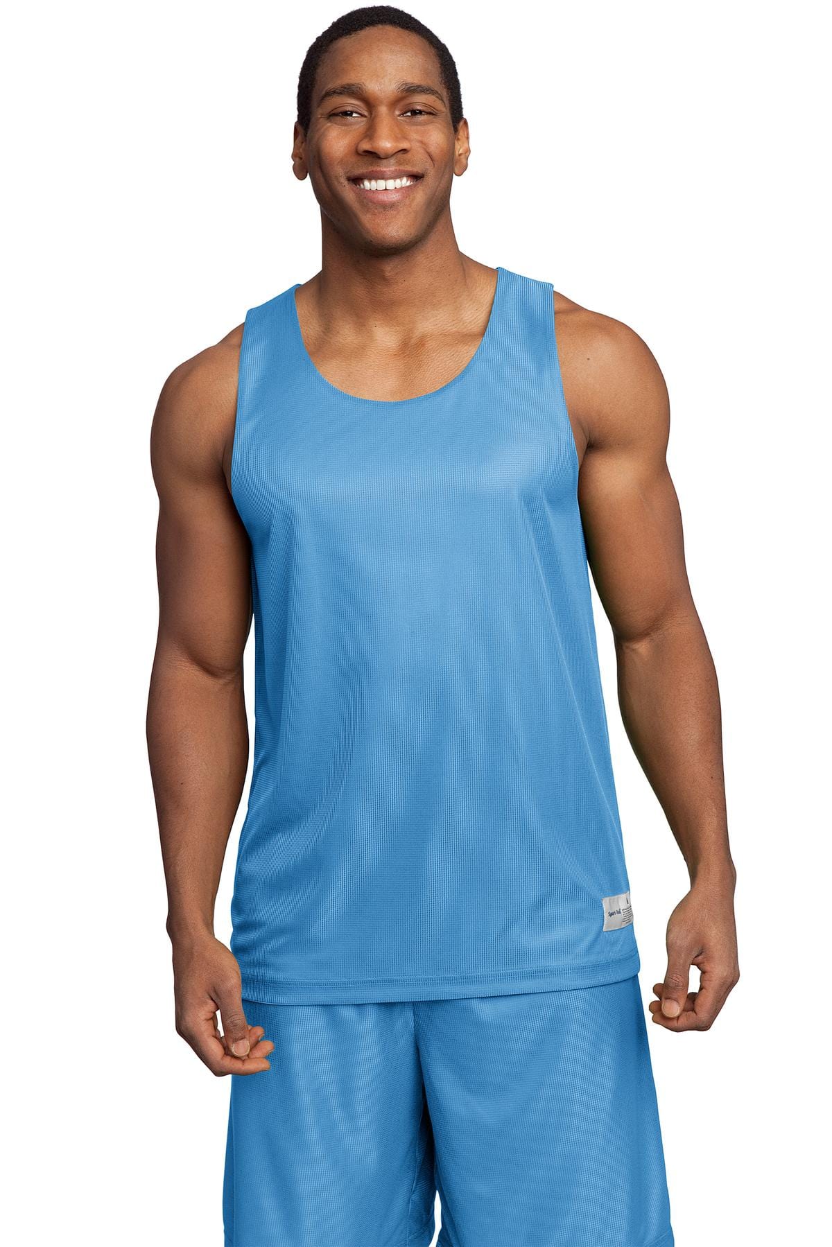Sport-Tek Tank Tops DISCONTINUED  Sport-Tek ®  PosiCharge ®  Mesh Reversible Tank. T550
