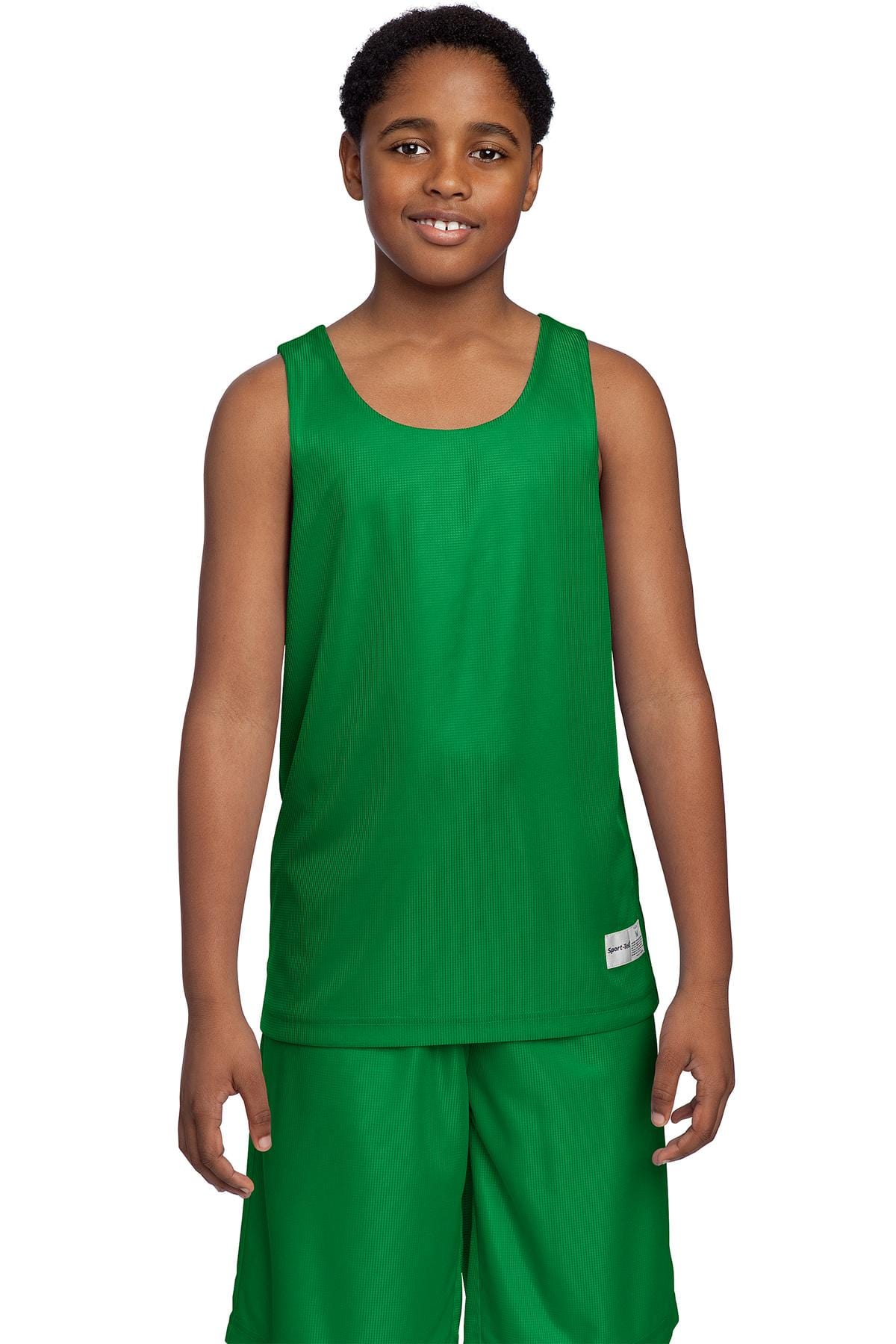 Sport-Tek Tank Tops DISCONTINUED  Sport-Tek ®  Youth PosiCharge ®  Mesh Reversible Tank. YT550