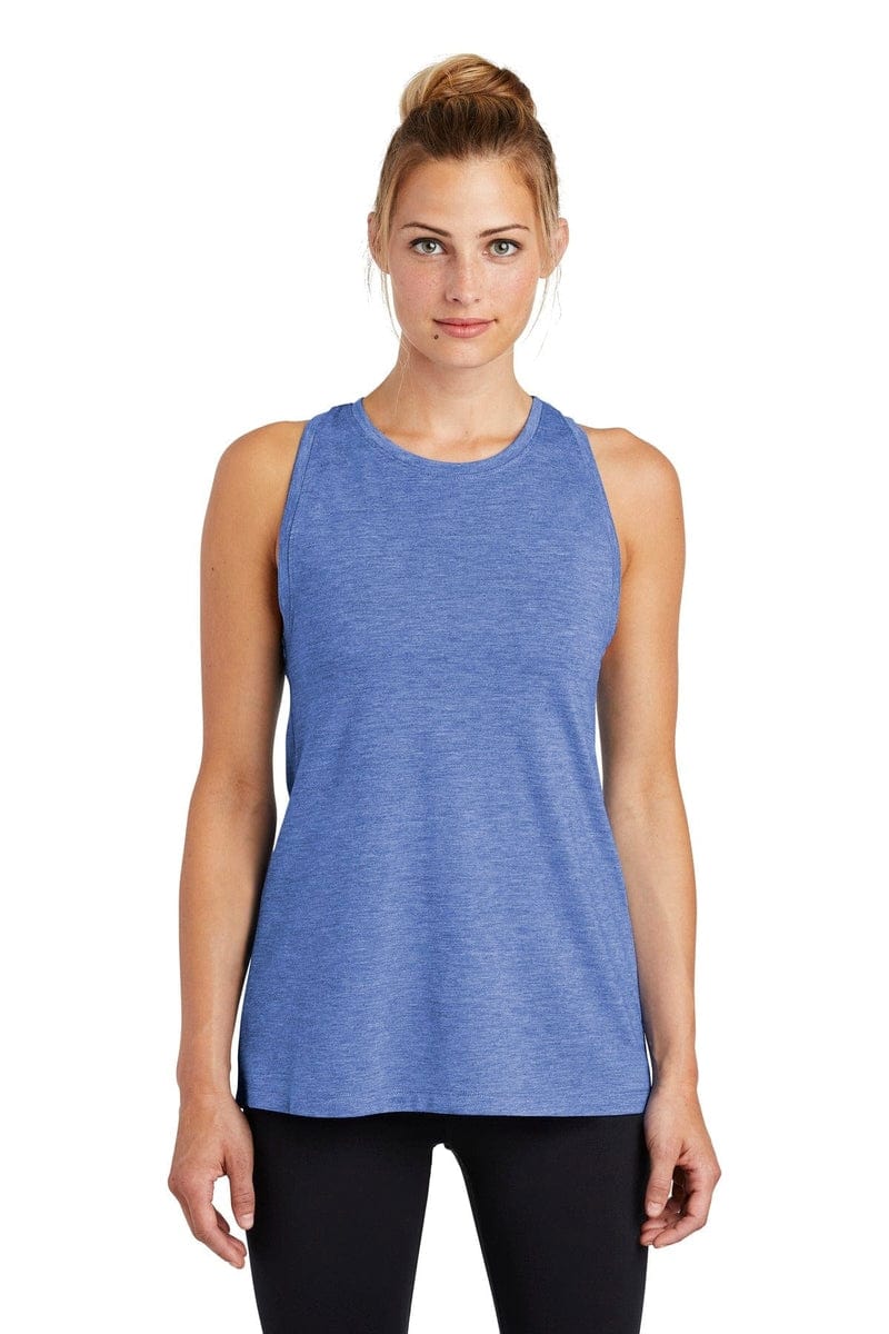 Sport-Tek Tank Tops Sport-Tek LST402: Ladies PosiCharge Tri-Blend Wicking Tank