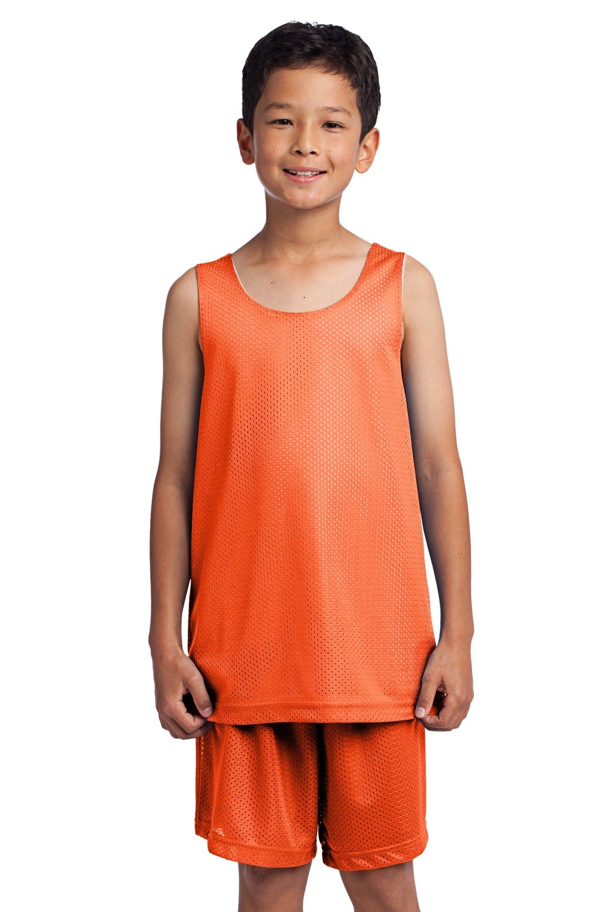 Sport-Tek Tank Tops Sport-Tek YST500: Youth PosiCharge Classic Mesh Reversible Tank