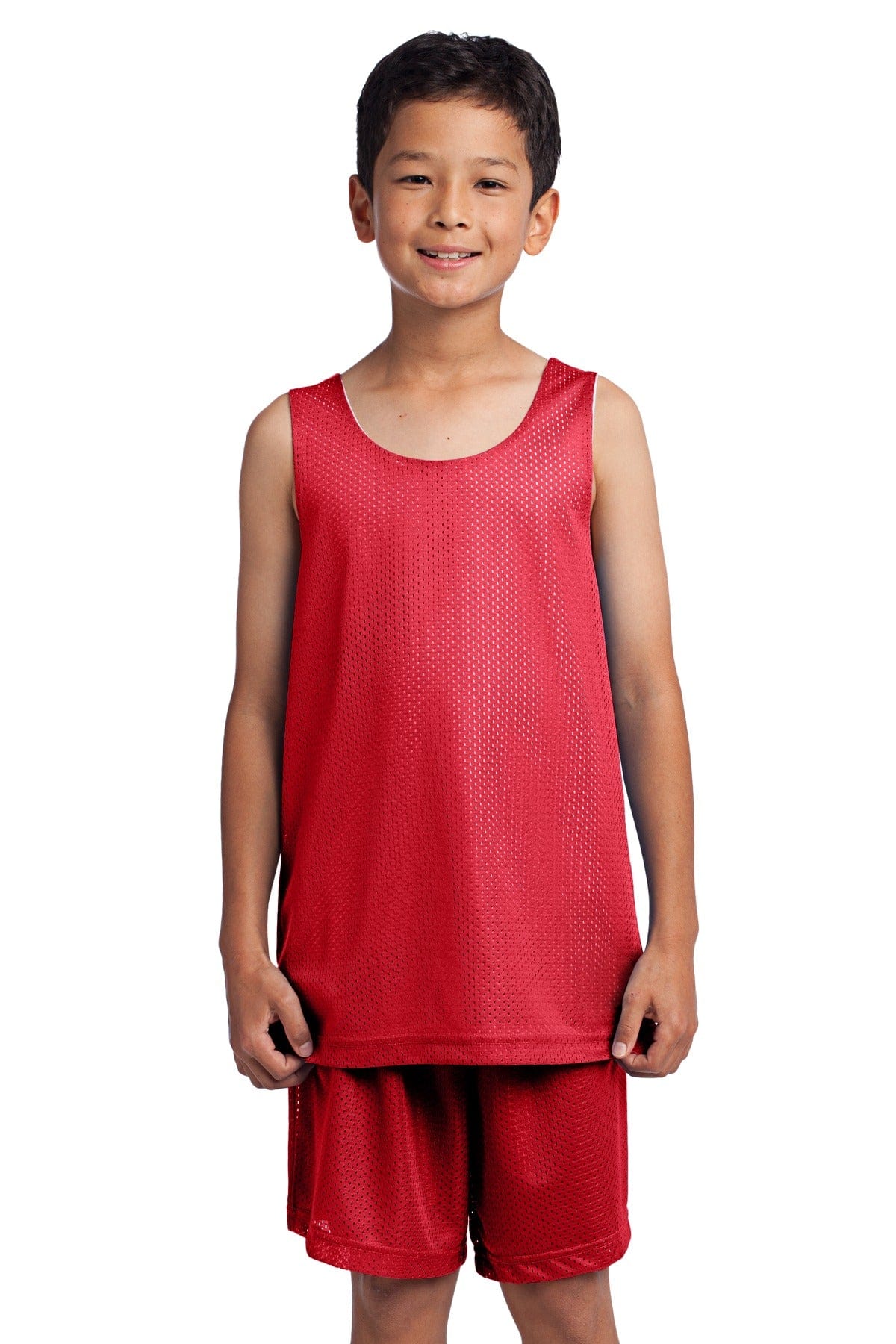 Sport-Tek Tank Tops Sport-Tek YST500: Youth PosiCharge Classic Mesh Reversible Tank