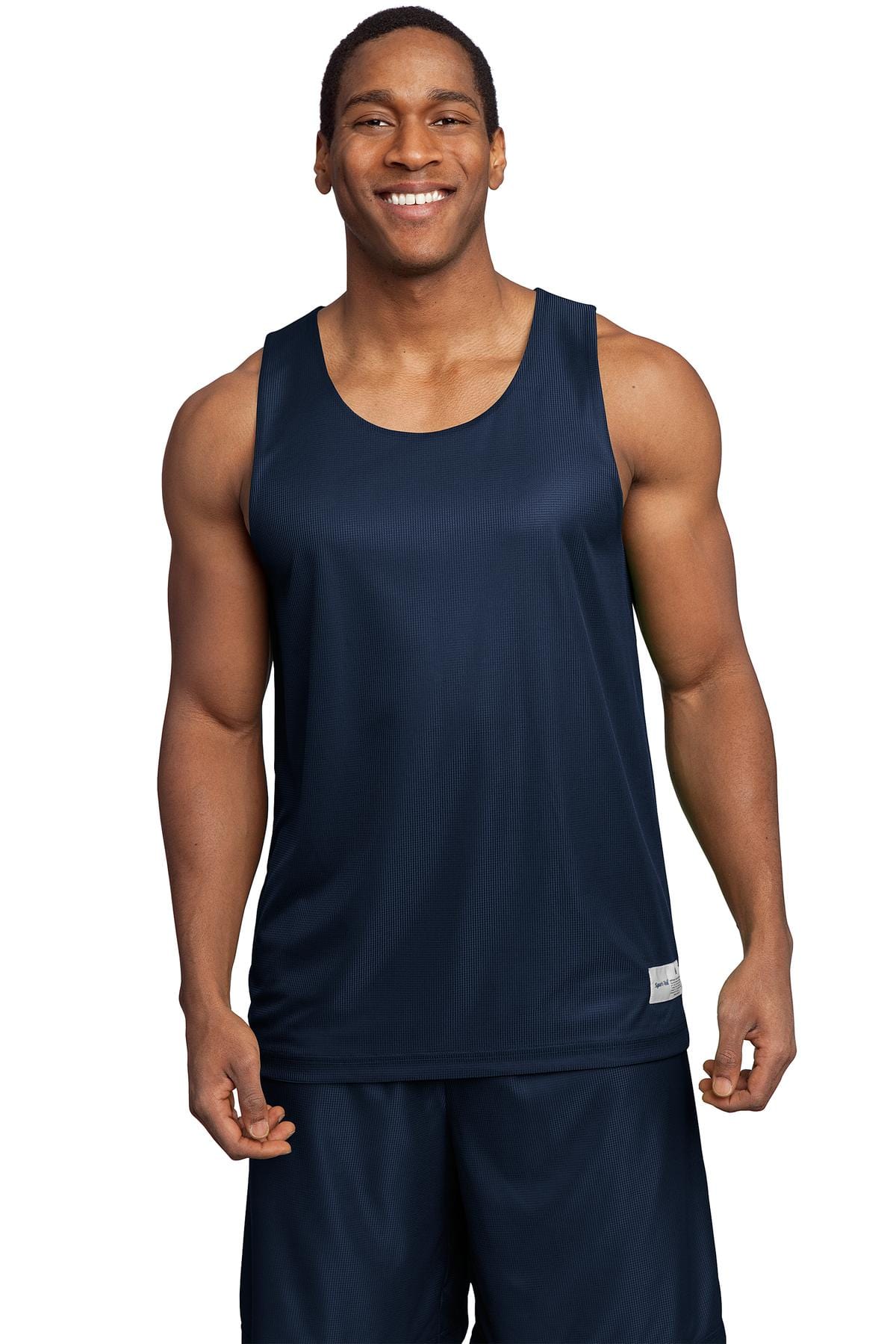 Sport-Tek Tank Tops XL / True Navy DISCONTINUED  Sport-Tek ®  PosiCharge ®  Mesh Reversible Tank. T550