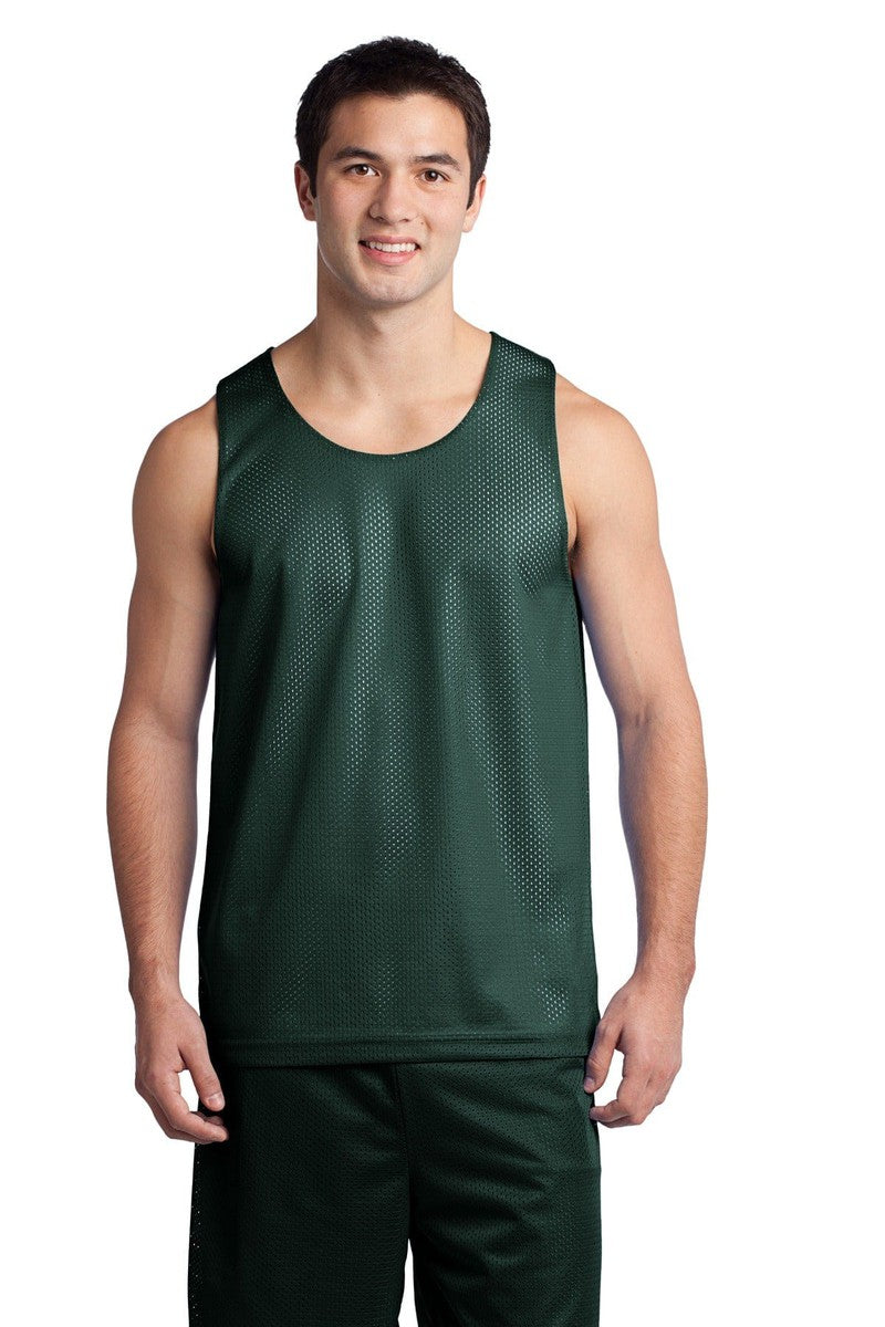 Sport-Tek Tank Tops XS / Forest Green Sport-Tek ST500: PosiCharge Classic Mesh Reversible Tank