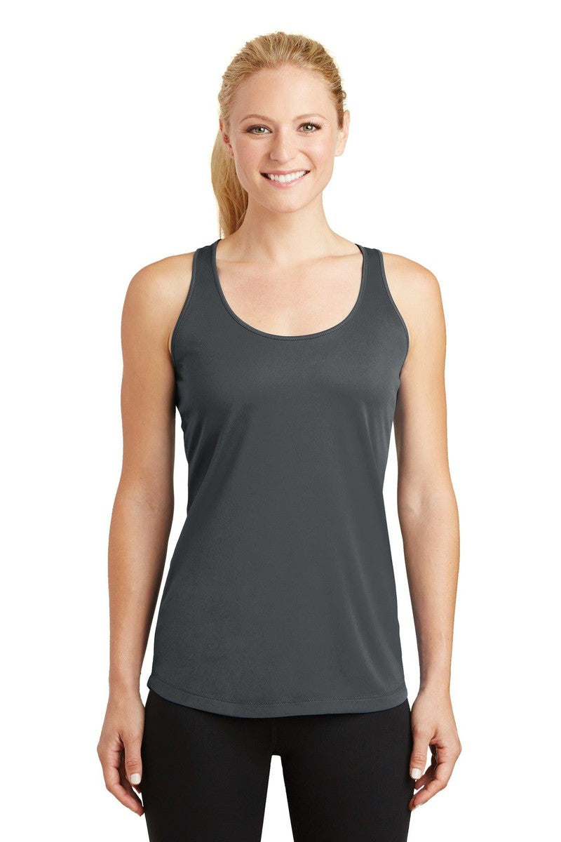 Sport-Tek Tank Tops XS / Iron Grey Sport-Tek LST356: Ladies PosiCharge Competitor Racerback Tank