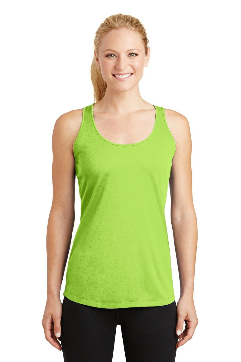 Sport-Tek Tank Tops XS / Lime Shock Sport-Tek LST356: Ladies PosiCharge Competitor Racerback Tank
