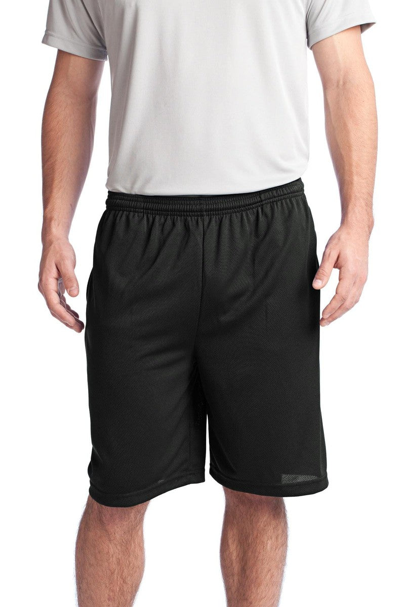 Sport-Tek XS / Black Sport-Tek ST312: Sport Shorts