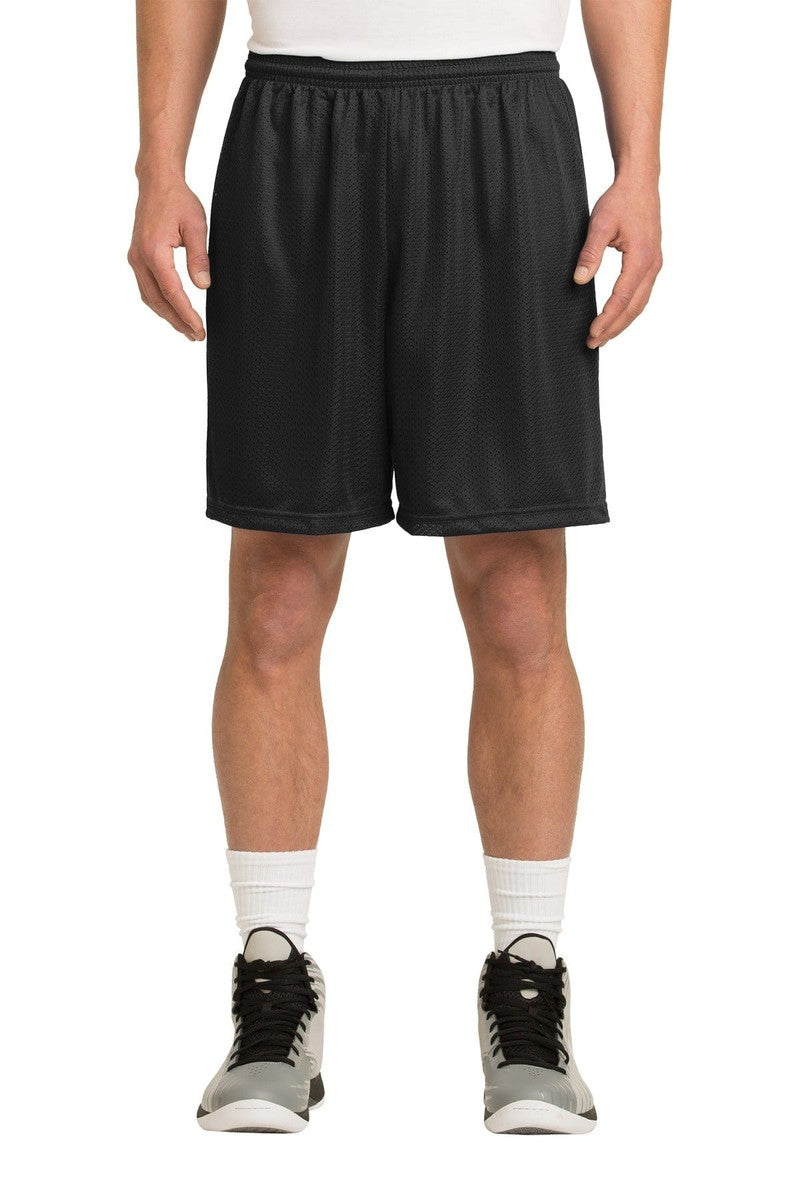 Sport-Tek XS / Black Sport-Tek ST510: PosiCharge Classic Mesh Short