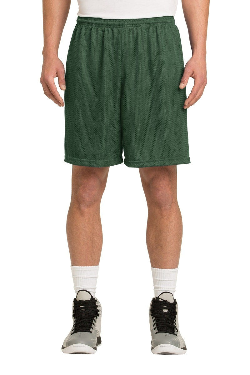 Sport-Tek XS / Forest Green Sport-Tek ST510: PosiCharge Classic Mesh Short