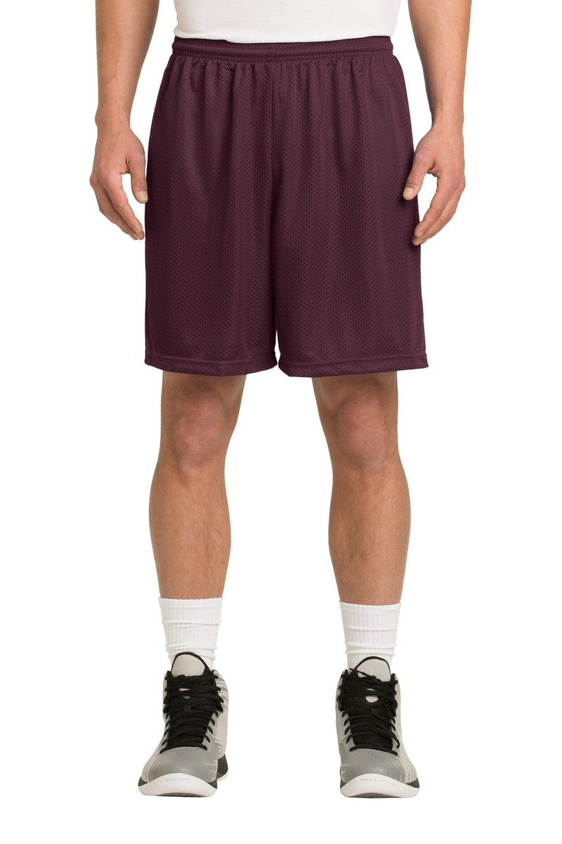 Sport-Tek XS / Maroon Sport-Tek ST510: PosiCharge Classic Mesh Short