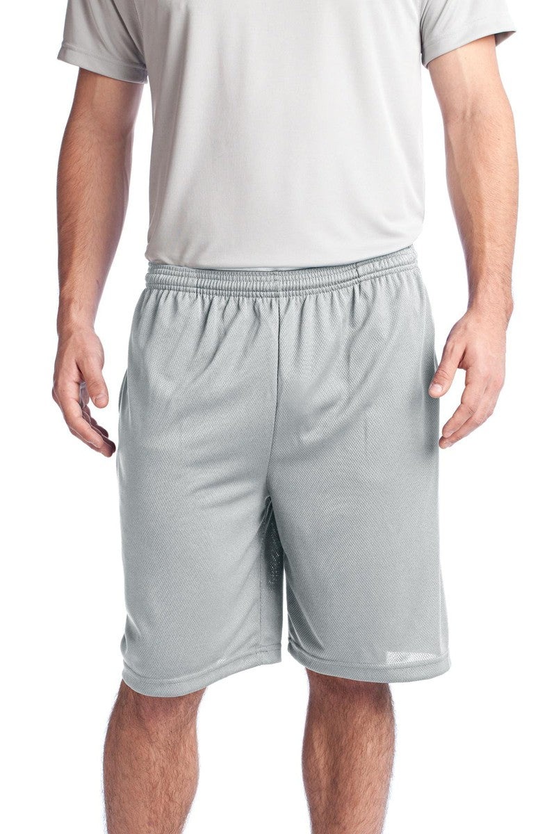 Sport-Tek XS / Silver Sport-Tek ST312: Sport Shorts