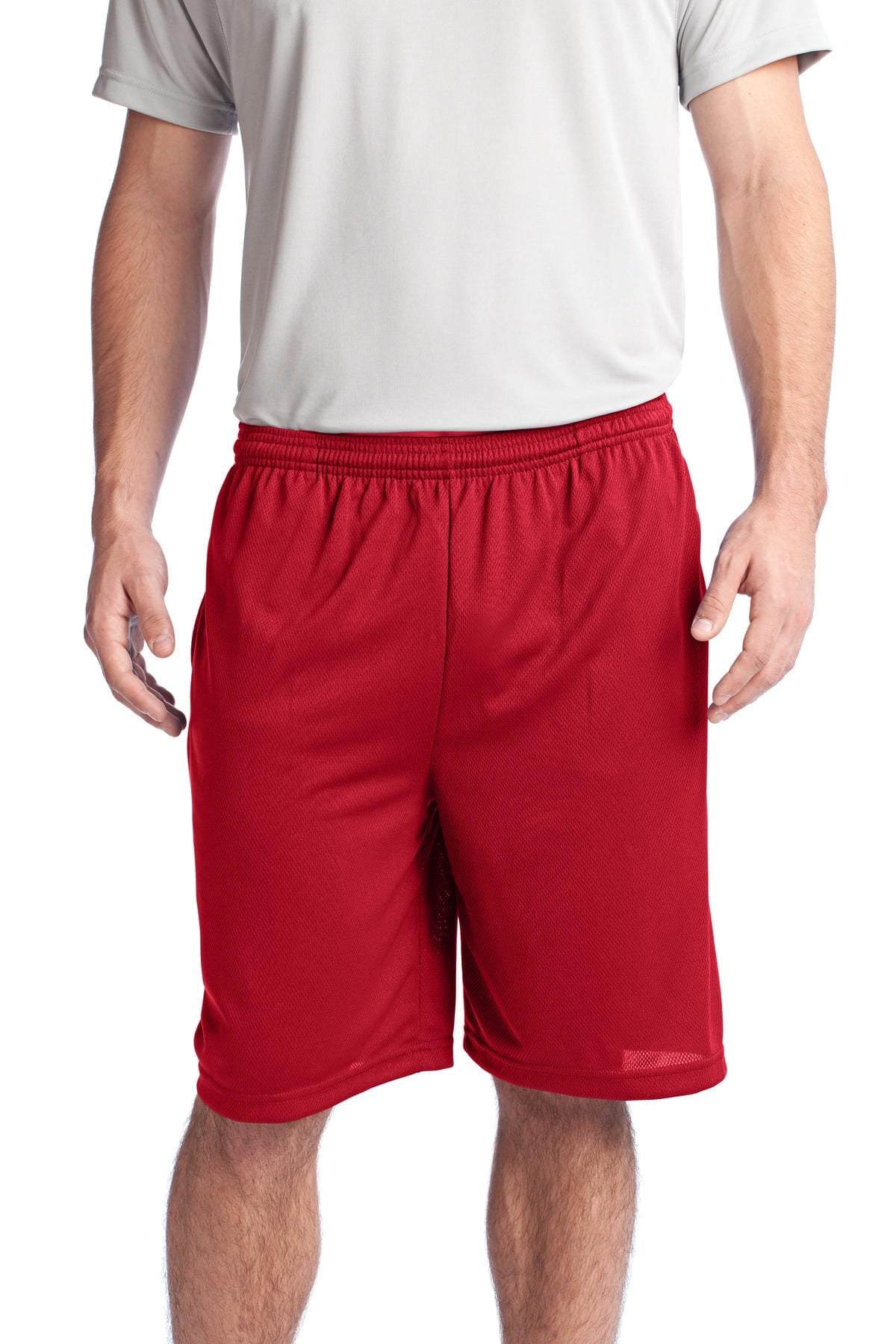 Sport-Tek XS / True Red Sport-Tek ST312: Sport Shorts