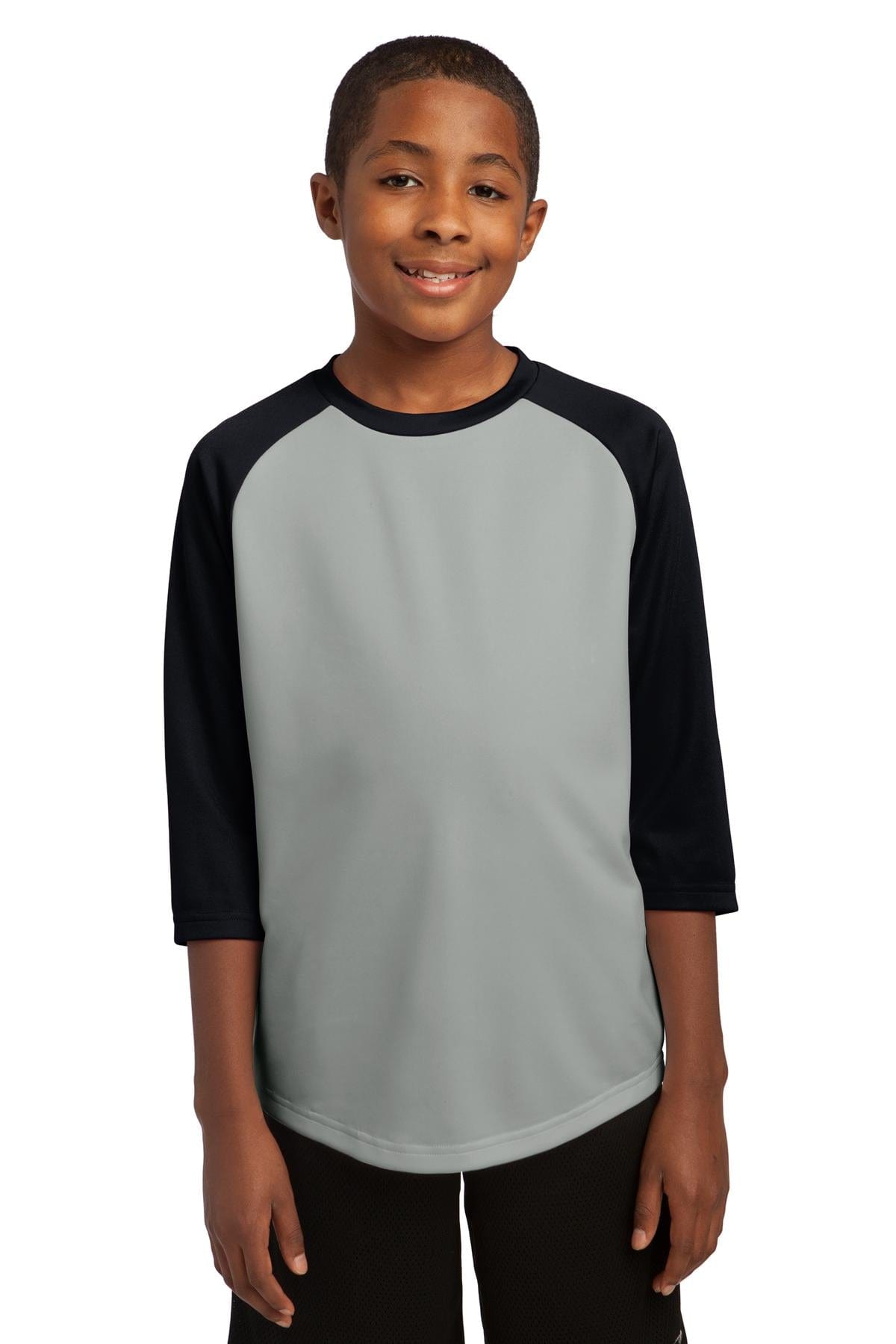 Sport-Tek Youth DISCONTINUED  Sport-Tek ®  Youth PosiCharge® Baseball Jersey. YST205