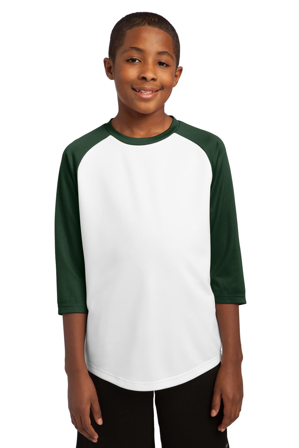 Sport-Tek Youth DISCONTINUED  Sport-Tek ®  Youth PosiCharge® Baseball Jersey. YST205