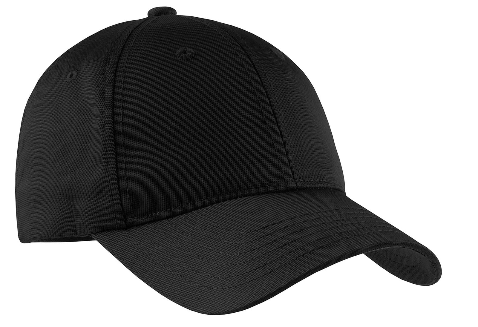 Sport-Tek Youth OSFA / Black Sport-Tek YSTC10: Youth Dry Zone Nylon Cap