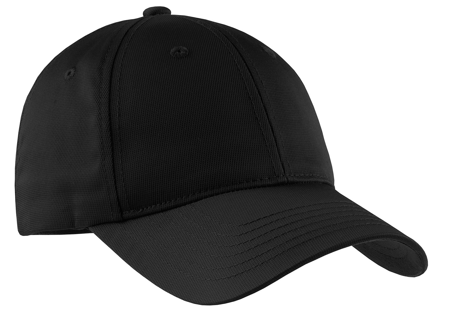 Sport-Tek Youth OSFA / Black Sport-Tek YSTC10: Youth Dry Zone Nylon Cap