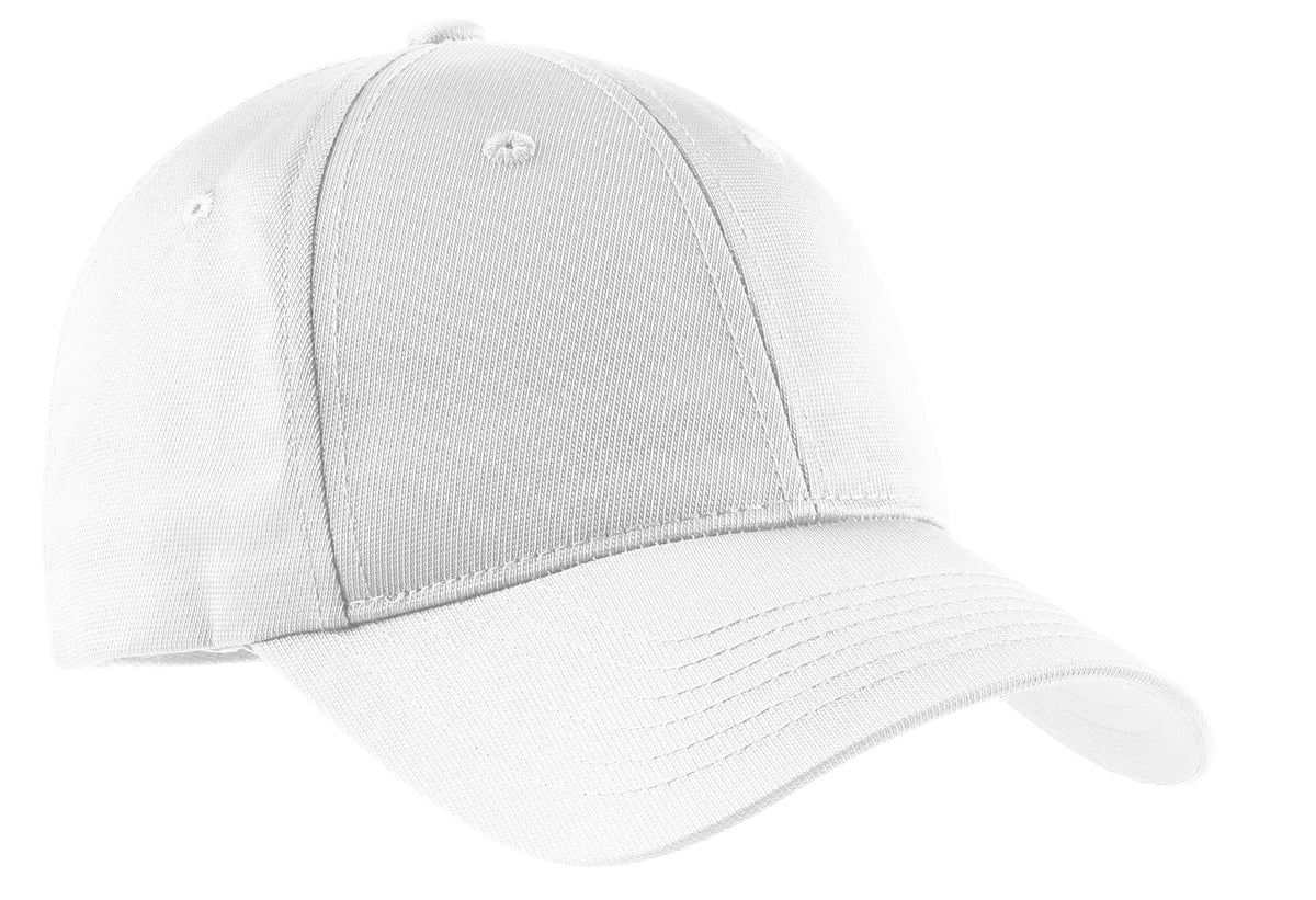 Sport-Tek Youth OSFA / White Sport-Tek YSTC10: Youth Dry Zone Nylon Cap