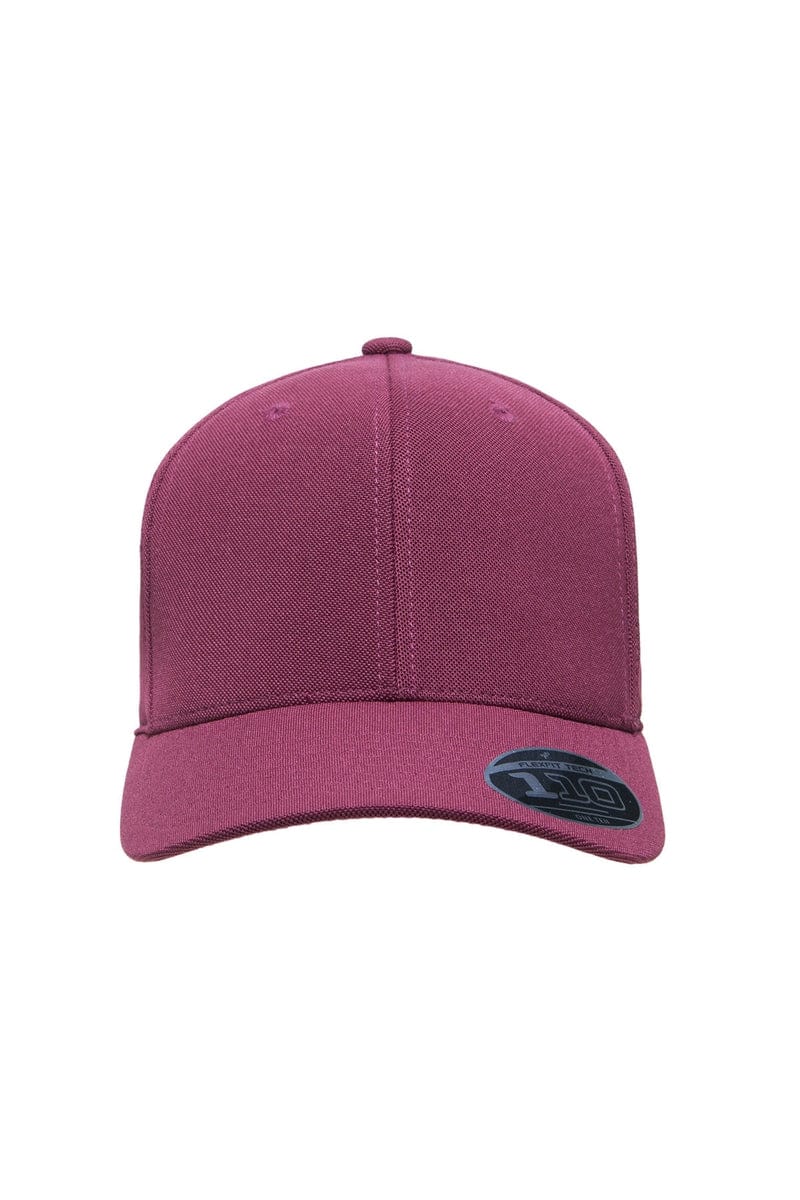 Team 365 Headwear OS / Sport Maroon Team 365 ATB100: by Flexfit Adult Cool & Dry Mini Pique Performance Cap