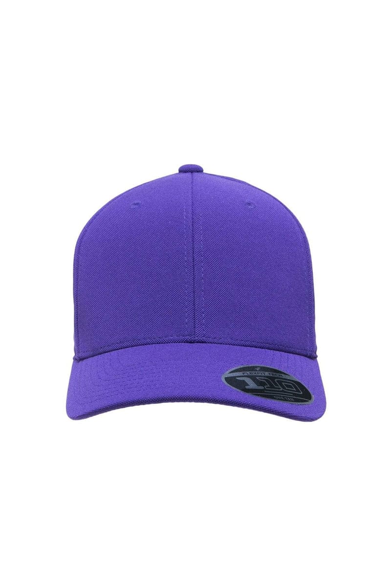Team 365 Headwear OS / Sport Purple Team 365 ATB100: by Flexfit Adult Cool & Dry Mini Pique Performance Cap