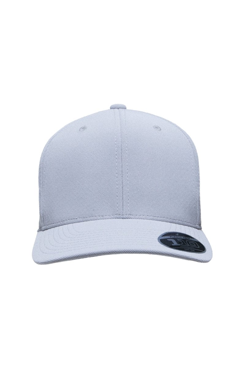 Team 365 Headwear OS / Sport Silver Team 365 ATB100: by Flexfit Adult Cool & Dry Mini Pique Performance Cap