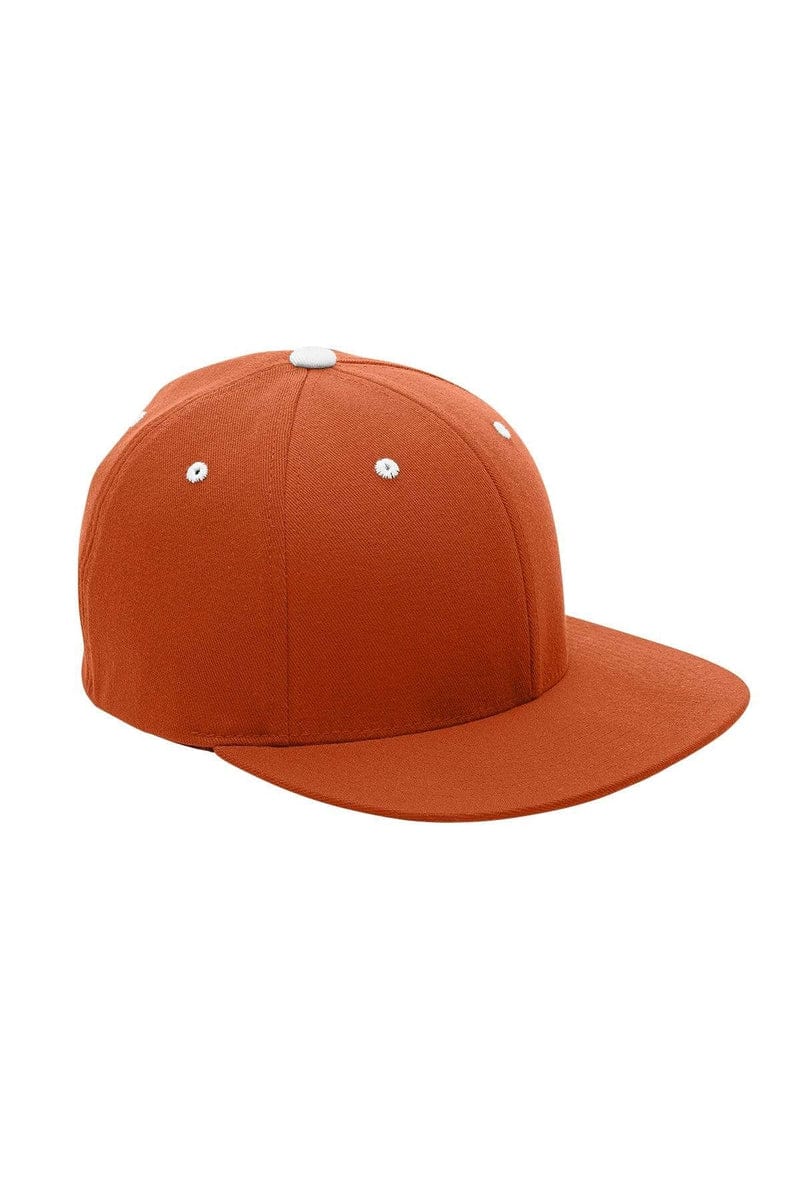 Team 365 Headwear S/M / Sp Bnrt Org/ Wht Team 365 ATB101: by Flexfit Adult Pro-Formance(r) Contrast Eyelets Cap