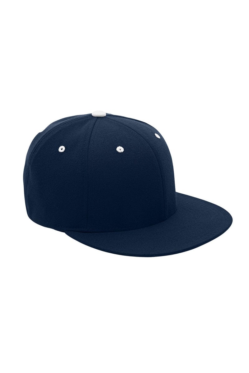 Team 365 Headwear S/M / Sp Dk Navy/ Wht Team 365 ATB101: by Flexfit Adult Pro-Formance(r) Contrast Eyelets Cap