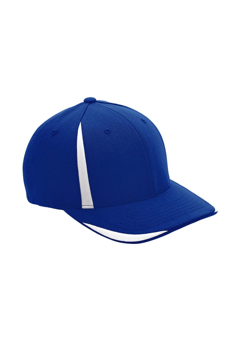 Team 365 Headwear S/M / Sp Royal/ White Team 365 ATB102: by Flexfit Adult Pro-Formance(r) Front Sweep Cap