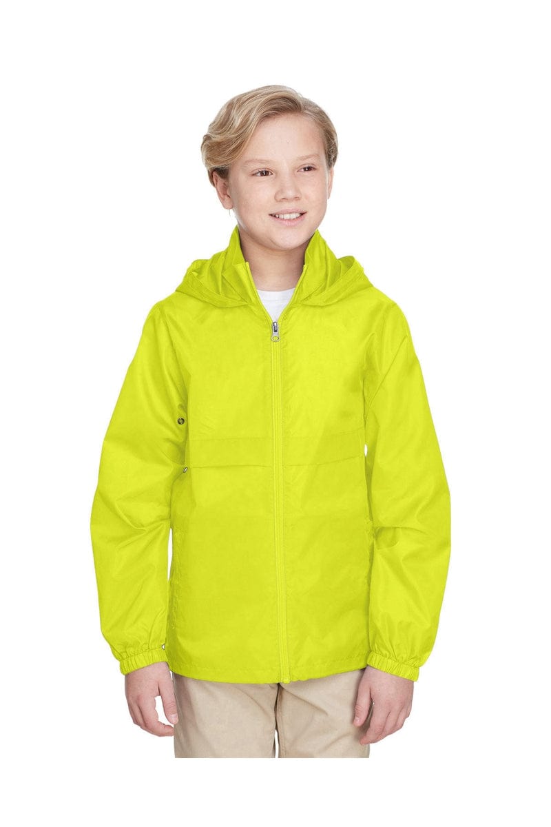 Team 365 Outerwear S / Safety Yellow Team 365 TT73Y: Youth Zone Protect Lightweight Jacket
