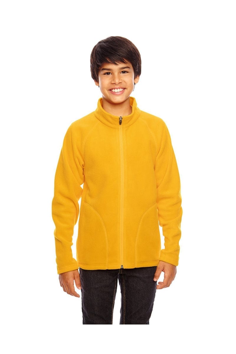 Team 365 Outerwear Team 365 TT90Y: Youth Campus Microfleece Jacket