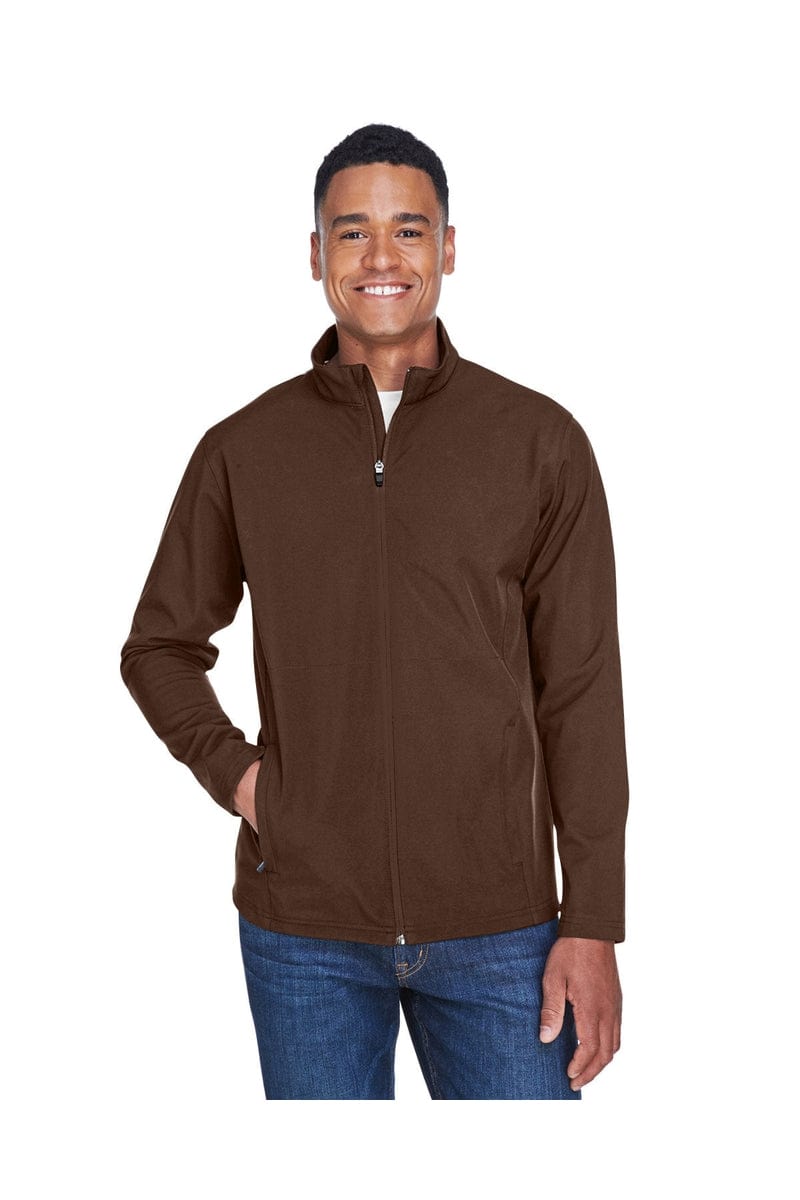 Team 365 Outerwear XL / Sport Dark Brown Team 365 TT80: Men's Leader Soft Shell Jacket, Basic Colors