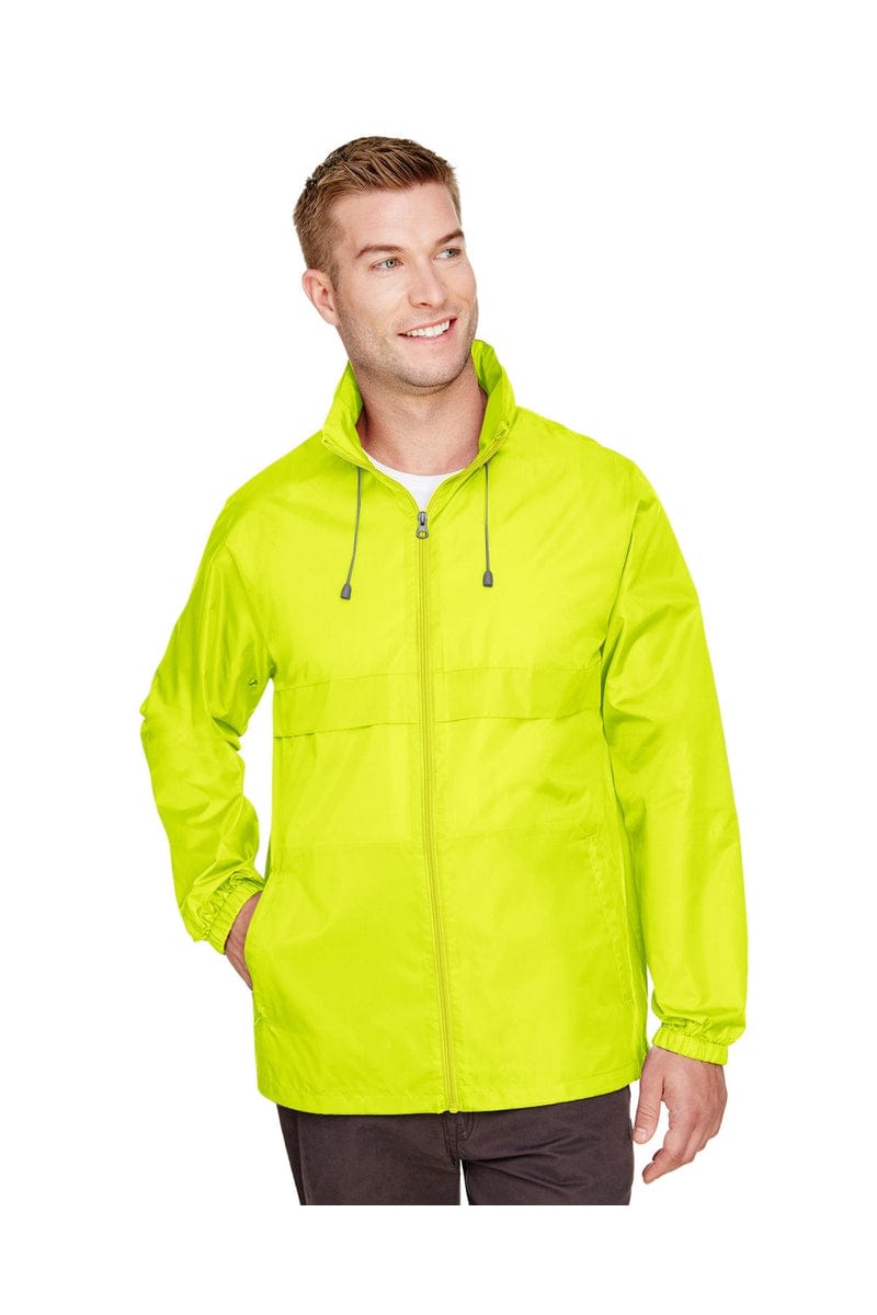 Team 365 Outerwear XS / Safety Yellow Team 365 TT73: Adult Zone Protect Lightweight Jacket
