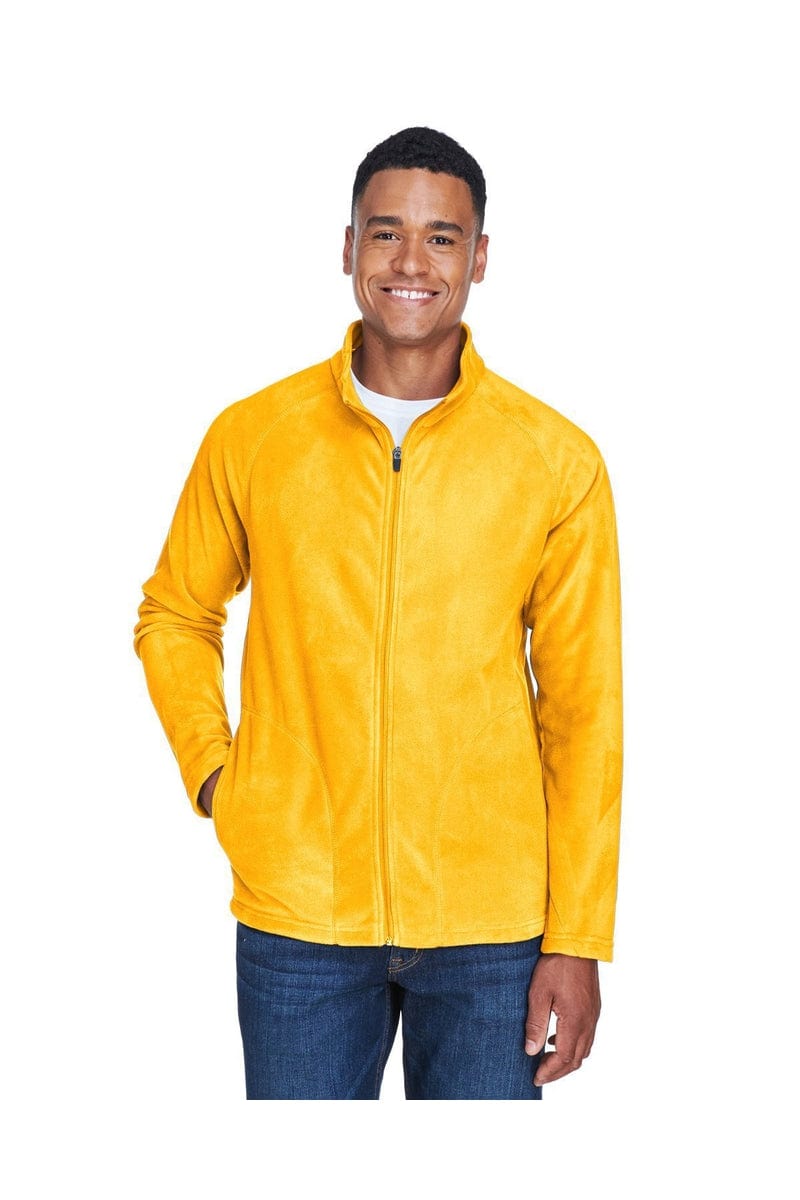 Team 365 Outerwear XS / Sport Ath Gold Team 365 TT90: Men's Campus Microfleece Jacket